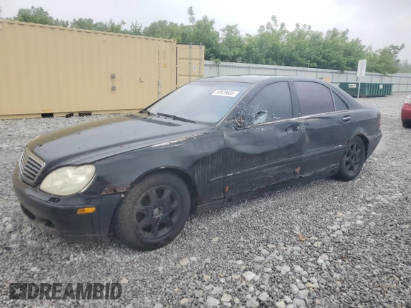 2002 Mercedes-Benz S 500 с VIN WDBNG75J92A288883, выставлен на аукционе Copart как лот 58529605 с пробегом 262 967 миль миль и Списание • Salvage title. История ставок и продаж доступна на DreamBid. Изображение 1.