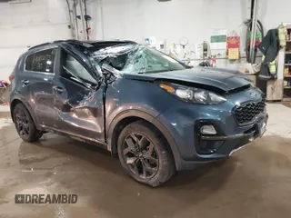 2020 Kia Sportage S with VIN KNDP6CAC1L7689940, listed as a IAAI auction lot 41816073 with 63,878 mi miles. Bid and sale history available at carsss.com. Image 1.