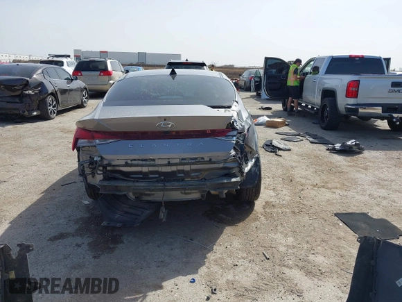 2023 Hyundai Elantra SEL with VIN KMHLS4AGXPU561251, listed as a IAAI auction lot 41752907 with Not Provided miles and . Bid and sale history available at DreamBid. Image 16.