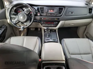 2015 Kia Sedona EX with VIN KNDMC5C18F6055487, listed as a Copart auction lot 47095305 with 221,310 mi miles and Salvage Title. Bid and sale history available at carsss.com. Image 8.