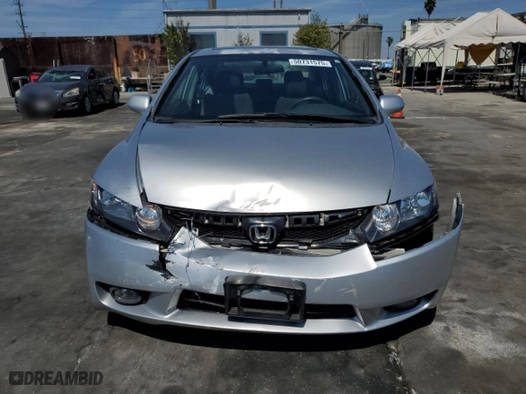 2010 Honda Civic Sdn EX with VIN 2HGFA1F88AH550958, listed as a Copart auction lot 50731575 with 128,396 mi miles and Salvage Title. Bid and sale history available at carsss.com. Image 5.