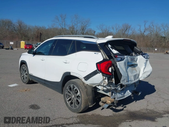 2020 GMC Terrain SLT with VIN 3GKALPEX3LL272645, listed as a IAAI auction lot 41583341 with 116,954 mi miles. Bid and sale history available at carsss.com. Image 3.