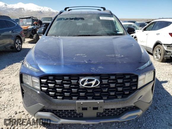 2022 Hyundai Santa Fe XRT with VIN 5NMS6DAJ9NH411572, listed as a Copart auction lot 50330245 with 41,153 mi miles and Salvage Title. Bid and sale history available at carsss.com. Image 5.