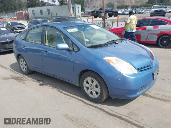 2005 Toyota Prius with VIN JTDKB20U957040822, listed as a IAAI auction lot 42129542 with 214,455 mi miles. Bid and sale history available at carsss.com. Image 1.