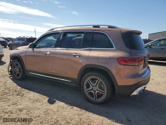 2022 Mercedes-Benz GLB with VIN W1N4M4HB9NW197802, listed as a Copart auction lot 46314235 with 30,352 mi miles and Salvage Title. Bid and sale history available at carsss.com. Image 2.
