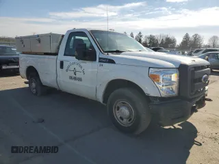 2014 Ford Super Duty F-250 SRW XL with VIN 1FTBF2A61EEA88623, listed as a Copart auction lot 44468835 with 280,258 mi miles and Salvage Title. Bid and sale history available at carsss.com. Image 4.