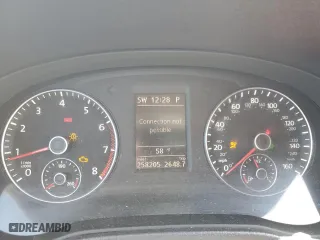 2012 Volkswagen Passat SE with VIN 1VWBP7A37CC096621, listed as a Copart auction lot 49468885 with 258,205 mi miles and Salvage Title. Bid and sale history available at carsss.com. Image 9.