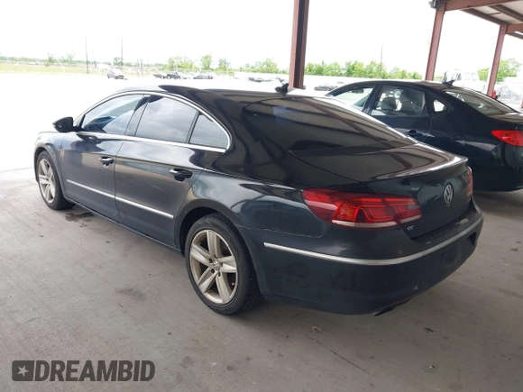 2013 Volkswagen CC Sport with VIN WVWBP7AN1DE506856, listed as a IAAI auction lot 42111392 with 172,706 mi miles. Bid and sale history available at carsss.com. Image 3.