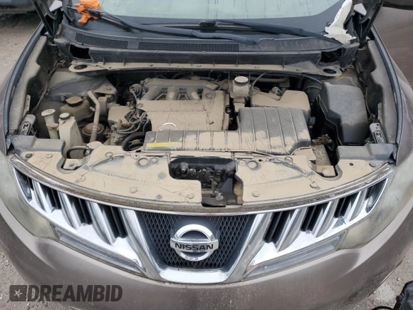 2009 Nissan Murano S with VIN JN8AZ18WX9W207406, listed as a Copart auction lot 51502925 with Not Provided miles and Salvage Title. Bid and sale history available at carsss.com. Image 12.