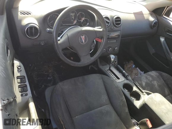 2006 Pontiac G6 1SV z VIN 1G2ZF55B164196954, wystawiony jako Copart lot #52812255 z przebiegiem Nie podano mil oraz Szkoda całkowita • Salvage title. Historia ofert i sprzedaży dostępna na DreamBid. Obrazek 8.