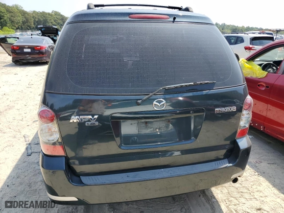 2004 Mazda MPV LX with VIN JM3LW28A640519362, listed as a Copart auction lot 69058184 with 212,632 mi miles and Non Repairable. Bid and sale history available at carsss.com. Image 6.