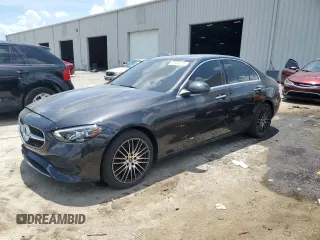 2024 Mercedes-Benz C 300 with VIN W1KAF4GB0RR235014, listed as a Copart auction lot 61664275 with 4,663 mi miles and Non repairable. Bid and sale history available at DreamBid. Image 1.