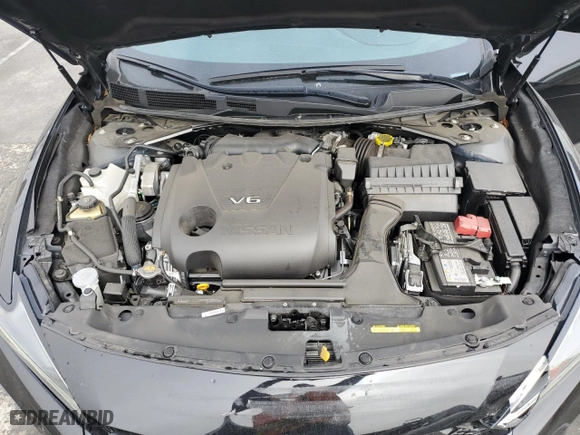 2023 Nissan Maxima SR with VIN 1N4AA6EV1PC505083, listed as a Copart auction lot 43743015 with 23,834 mi miles and Salvage Title. Bid and sale history available at carsss.com. Image 11.