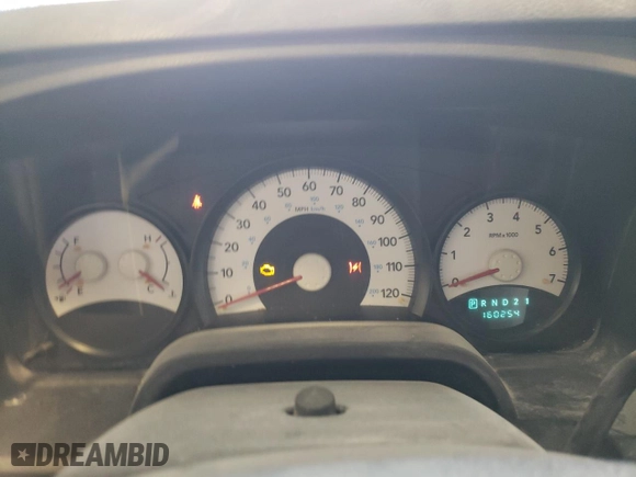 2011 Ram Dakota Bighorn/Lonestar with VIN 1D7RE3BK6BS610894, listed as a Copart auction lot 58214800 with 160,254 mi miles and Salvage Title. Bid and sale history available at carsss.com. Image 8.
