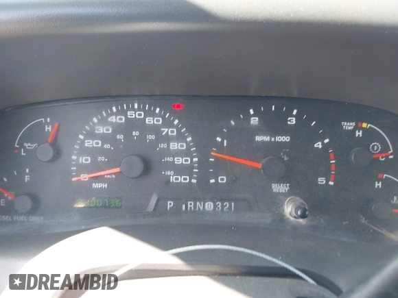 2003 Ford F-350 XL with VIN 1FTSW31P53ED22922, listed as a IAAI auction lot 42086364 with 310,073 mi miles and . Bid and sale history available at DreamBid. Image 7.