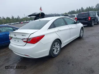 2013 Hyundai Sonata GLS with VIN 5NPEB4AC8DH802790, listed as a IAAI auction lot 42193414 with 198,592 mi miles and . Bid and sale history available at carsss.com. Image 4.