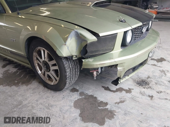 2006 Ford Mustang GT Deluxe with VIN 1ZVFT82H065209069, listed as a IAAI auction lot 42502876 with 96,416 mi miles and . Bid and sale history available at DreamBid. Image 6.