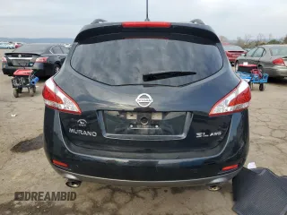 2014 Nissan Murano SL with VIN JN8AZ1MW7EW508828, listed as a Copart auction lot 50428474 with 76,551 mi miles and Salvage Title. Bid and sale history available at carsss.com. Image 6.