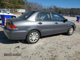 2006 Mitsubishi Lancer ES with VIN JA3AJ26E06U056942, listed as a Copart auction lot 88229295 with 155,694 mi miles and Salvage Title. Bid and sale history available at carsss.com. Image 3.