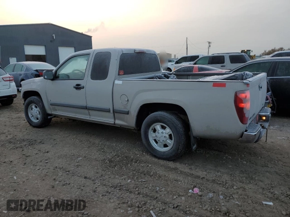 2007 GMC Canyon SL with VIN 1GTCS19E178189670, listed as a Copart auction lot 82561574 with 123,048 mi miles and Clean Title. Bid and sale history available at carsss.com. Image 2.