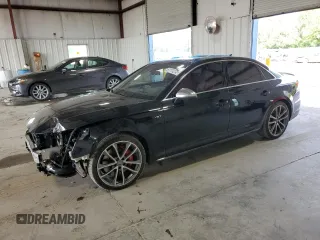 2018 Audi S4 Prestige with VIN WAUC4AF44JA003767, listed as a Copart auction lot 61111273 with 53,017 mi miles. Bid and sale history available at carsss.com. Image 1.