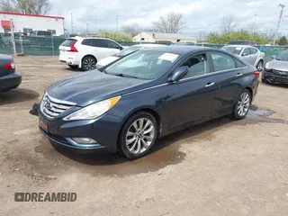 2012 Hyundai Sonata 2.4L Limited PZEV with VIN 5NPEC4AC9CH433143, listed as a IAAI auction lot 42050027 with 87,682 mi miles. Bid and sale history available at carsss.com. Image 17.