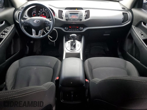 2014 Kia Sportage EX with VIN KNDPCCAC7E7643539, listed as a Copart auction lot 60168505 with 105,043 mi miles and Clean title. Bid and sale history available at DreamBid. Image 8.