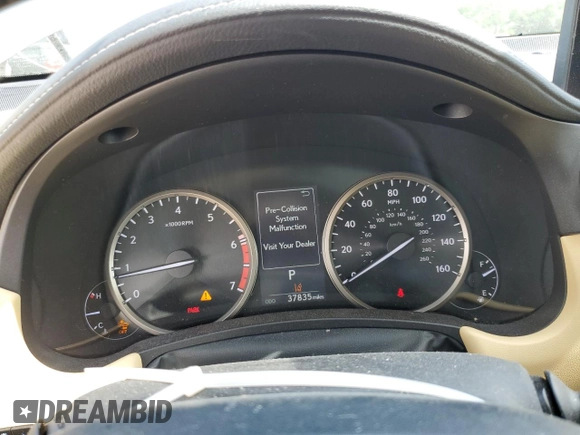 2021 Lexus NX 300 z VIN JTJDARDZ2M2239469, wystawiony jako Copart lot #57593005 z przebiegiem 37 835 mil mil oraz Szkoda całkowita • Salvage title. Historia ofert i sprzedaży dostępna na DreamBid. Obrazek 9.