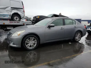 2011 Infiniti G25 Journey with VIN JN1DV6AP9BM603951, listed as a Copart auction lot 82045824 with 200,378 mi miles and Salvage Title. Bid and sale history available at DreamBid. Image 1.