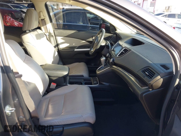 2015 Honda CR-V EX-L with VIN 2HKRM3H76FH536932, listed as a IAAI auction lot 41701971 with 155,626 mi miles and . Bid and sale history available at carsss.com. Image 5.