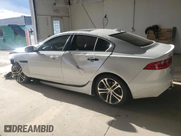 2017 Jaguar XE 35t Premium with VIN SAJAJ4BV3HA960843, listed as a Copart auction lot 46772895 with 0 mi miles and Salvage Title. Bid and sale history available at carsss.com. Image 2.