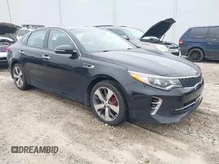 2017 Kia Optima SX with VIN 5XXGW4L21HG145463, listed as a IAAI auction lot 41604494 with 160,228 mi miles. Bid and sale history available at carsss.com. Image 1.
