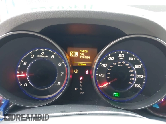 2008 Acura MDX Tech/Pwr Tail Gate with VIN 2HNYD28678H554973, listed as a IAAI auction lot 41460357 with 278,406 mi miles. Bid and sale history available at carsss.com. Image 7.