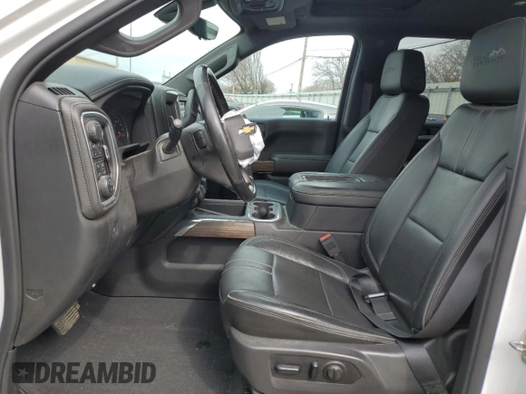 2019 Chevrolet Silverado 1500 High Country with VIN 1GCUYHEL5KZ119544, listed as a Copart auction lot 46828985 with 68,872 mi miles and Salvage Title. Bid and sale history available at carsss.com. Image 7.