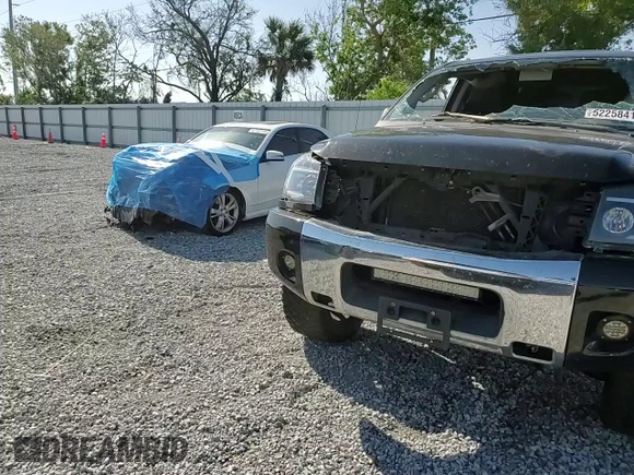 2011 Nissan Titan SV with VIN 1N6BA0EK2BN302361, listed as a Copart auction lot 52258415 with Not Provided miles and Salvage Title. Bid and sale history available at DreamBid. Image 11.