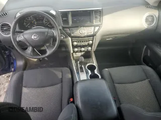 2018 Nissan Pathfinder S with VIN 5N1DR2MN0JC621033, listed as a Copart auction lot 47786755 with 186,962 mi miles and Clean Title. Bid and sale history available at carsss.com. Image 8.