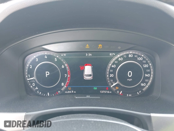 2019 Volkswagen Atlas SEL with VIN 1V2ER2CA0KC512305, listed as a IAAI auction lot 42400428 with 137,516 mi miles and . Bid and sale history available at DreamBid. Image 7.