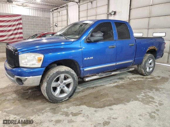 2008 Dodge Ram 1500 SLT with VIN 1D7HU18N08S525126, listed as a Copart auction lot 87061544 with 264,820 mi miles and Salvage Title. Bid and sale history available at carsss.com. Image 1.