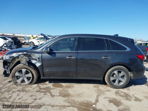 2016 Acura MDX with VIN 5FRYD4H24GB021643, listed as a IAAI auction lot 41704780 with 87,954 mi miles. Bid and sale history available at carsss.com. Image 14.