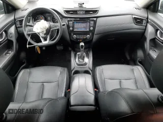 2017 Nissan Rogue SL with VIN 5N1AT2MV2HC857035, listed as a Copart auction lot 62498895 with 88,385 mi miles and Salvage title. Bid and sale history available at DreamBid. Image 8.