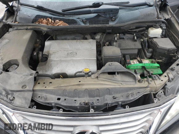 2013 Lexus RX 350 with VIN 2T2ZK1BA1DC109510, listed as a Copart auction lot 49916385 with 191,536 mi miles and Salvage title. Bid and sale history available at DreamBid. Image 12.