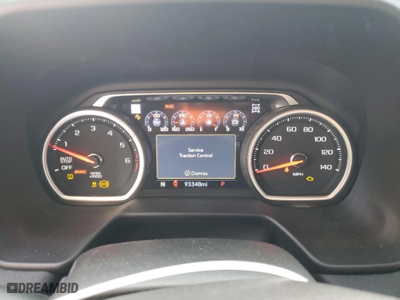 2021 Chevrolet Tahoe High Country with VIN 1GNSKTKL7MR125727, listed as a Copart auction lot 46027445 with 93,348 mi miles and Salvage Title. Bid and sale history available at carsss.com. Image 9.