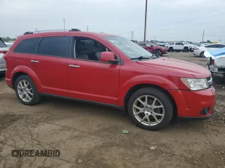 2013 Dodge Journey Crew with VIN 3C4PDCDG3DT597245, listed as a Copart auction lot 64098275 with 172,680 mi miles and Clean title. Bid and sale history available at DreamBid. Image 4.