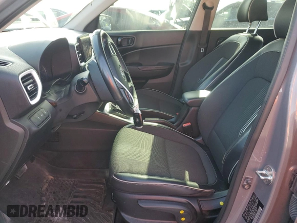 2022 Hyundai Venue Limited with VIN KMHRC8A34NU199880, listed as a Copart auction lot 51488605 with 41,337 mi miles and Salvage Title. Bid and sale history available at DreamBid. Image 7.