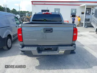 2021 Chevrolet Colorado 2WD Work Truck with VIN 1GCGSBEA0M1114232, listed as a IAAI auction lot 42756438 with 54,308 mi miles and . Bid and sale history available at DreamBid. Image 16.