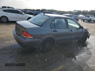 2005 Mitsubishi Lancer ES with VIN JA3AJ26E65U041196, listed as a Copart auction lot 43620985 with 169,657 mi miles and Salvage Title. Bid and sale history available at carsss.com. Image 3.