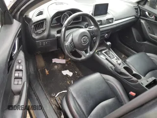 2014 Mazda 3 S Touring with VIN JM1BM1V30E1142940, listed as a Copart auction lot 82905173 with Not Provided miles and Salvage Title. Bid and sale history available at DreamBid. Image 8.