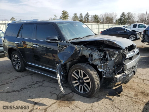 2024 Toyota 4Runner Limited with VIN JTEKU5JR3R6237708, listed as a Copart auction lot 47272565 with 17,313 mi miles and Salvage Title. Bid and sale history available at carsss.com. Image 4.