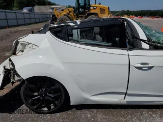2012 Hyundai Veloster w/Gray Int with VIN KMHTC6AD7CU079622, listed as a Copart auction lot 61910075 with 190,746 mi miles and Salvage title. Bid and sale history available at DreamBid. Image 10.