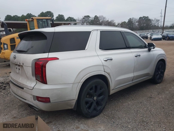 2021 Hyundai Palisade Limited with VIN KM8R54HE1MU294423, listed as a IAAI auction lot 41529375 with 75,477 mi miles. Bid and sale history available at carsss.com. Image 4.